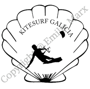 création de logo kitesurf galicia